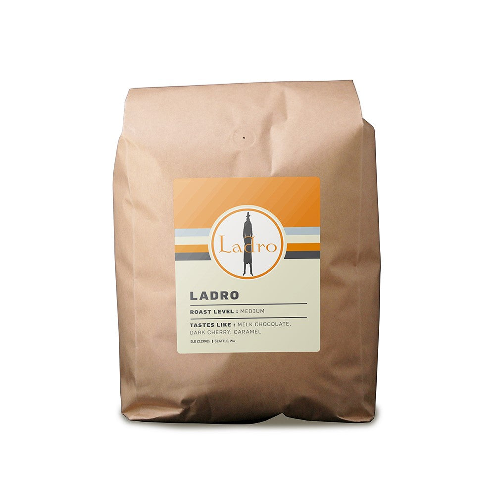 Ladro Blend - our signature espresso roast in a 5lb bag